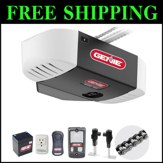 Reliable Chain Drive 750 Garage Door Opener - Quiet, Easy to Install & Secure
