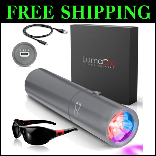 Clinical-Grade Red and Near Infrared Therapy Torch - Wellness at your Fingertips