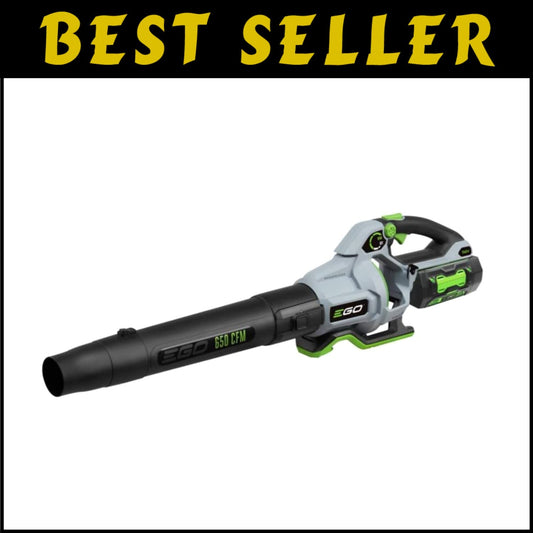 650 CFM Variable-Speed Cordless Leaf Blower with Battery and Charger Included