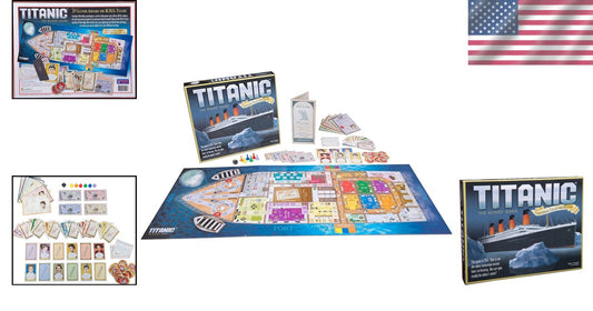 Experience the R.M.S. Titanic - Centennial Collector's Board Game Adventure