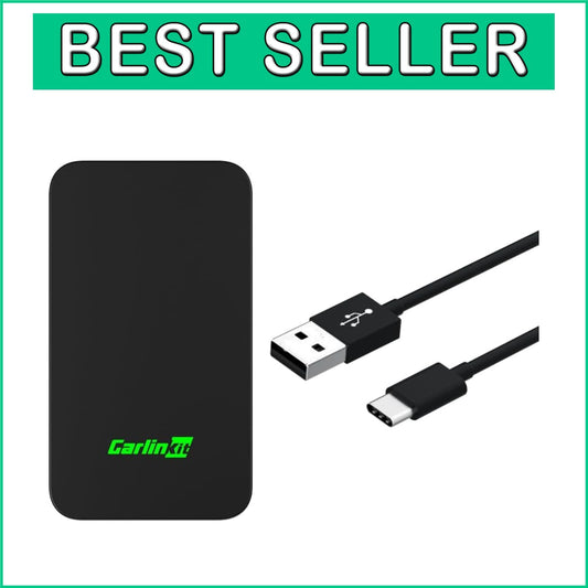 5.0 Wireless CarPlay/Android Auto Adapter - Convert Wired to Wireless, 2015-2025