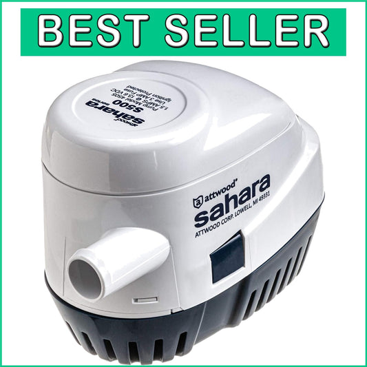 Durable Sahara S500 Automatic Bilge Pump with 29-Inch Wire - Easy Installation