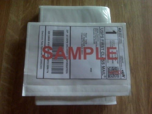 Versatile 7.5" x 5.5" Self-Seal Document Pouches - 1000 Pack for Shipping Needs