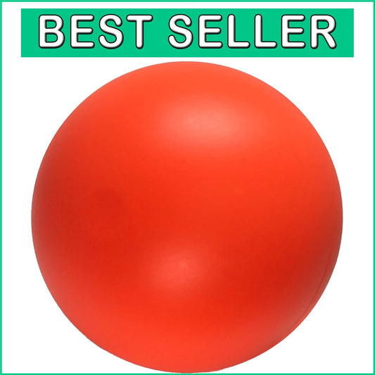 Indestructible Hard Plastic Ball - 14-Inch Toy for All Dog Sizes & Outdoor Play