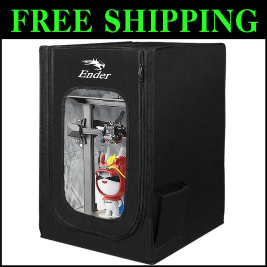 Portable Constant Temperature Enclosure for 3D Printing - Fireproof & Easy Setup