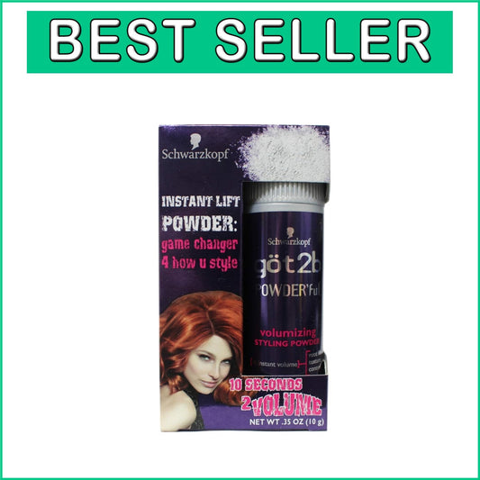6-Pack Got 2B Powder'Ful Volumizing Hair Powder 0.35 Ounce for Full Styles