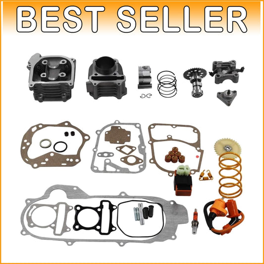 69mm Valve GY6 Cylinder Rebuild Kit with Racing CDI for Enhanced Scooter Speed