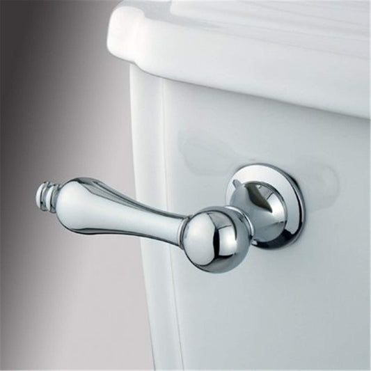 Timeless Elegant Bathroom Tank Lever - Solid Brass with Polished Chrome Finish