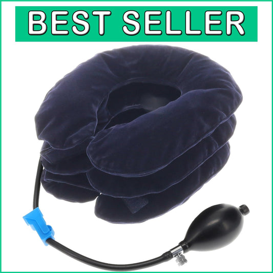 Cervical Traction Neck Support Collar - Easy-to-Use for Neck Discomfort Relief