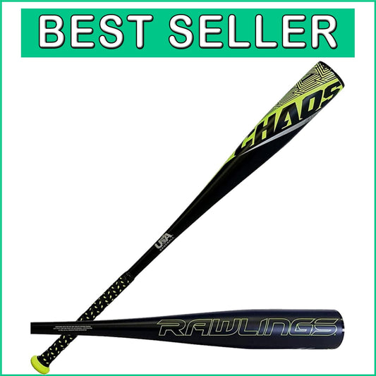 CHAOS Youth Baseball Bat - 26" Lightweight Aluminum - Approved for USA Leagues