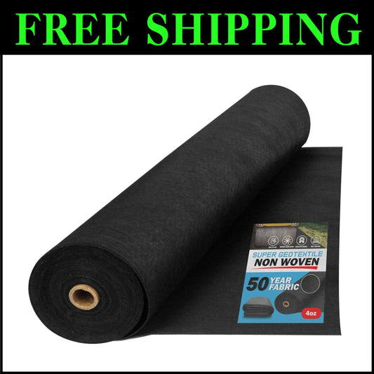 4 oz Heavy-Duty Non-Woven Geotextile: Durable Fabric for Landscaping Projects