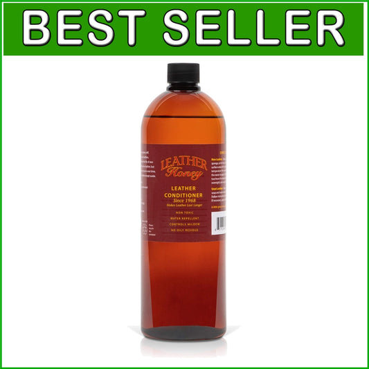 American Made Leather Conditioner - Water Repellent & Moisturizing Formula