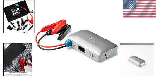 All-in-One Bolt ACDC Max 55500 mWh Portable Charger with Jump Starting Features