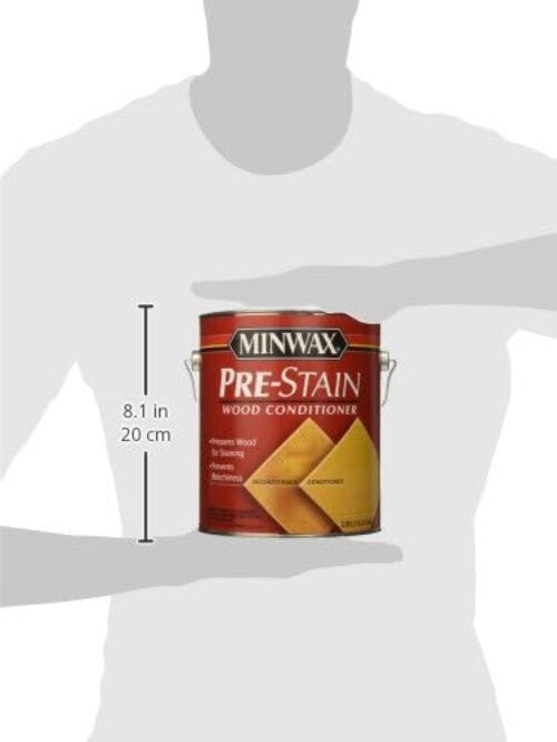 1 Gallon Oil-Based Pre-Stain Wood Conditioner for Even Stain Penetration