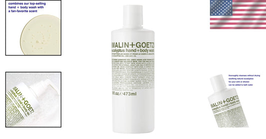 Hydrating Eucalyptus Body Wash - Natural and Non-Irritating for Sensitive Skin