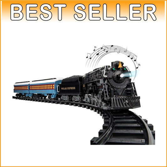 Battery-Powered Berkshire Model Train Set with Remote - Polar Express Edition