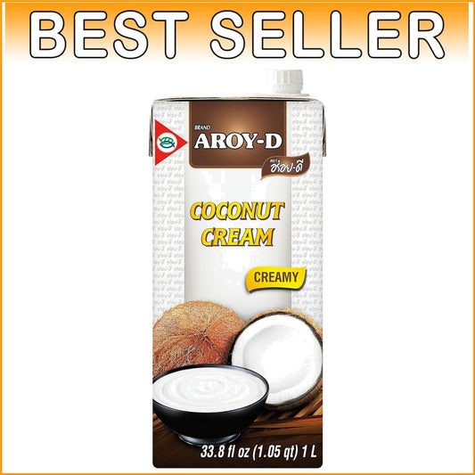 Versatile 33.8 Fl Oz Coconut Cream 6-Pack for Rich Culinary Creations