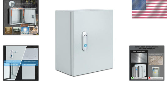 Dustproof Metal Electrical Enclosure Box with Compact Design & Easy Installation