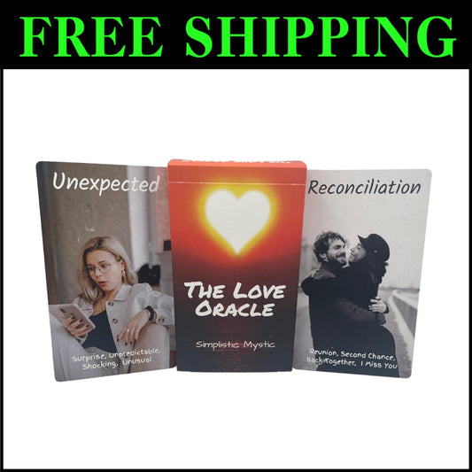 54 Card Relationship Oracle Deck for Insights on Love & Situationships