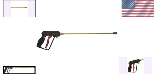 Dripless Shut-Off Wand Compatible with Chapin Sprayers - 2 Ports Available