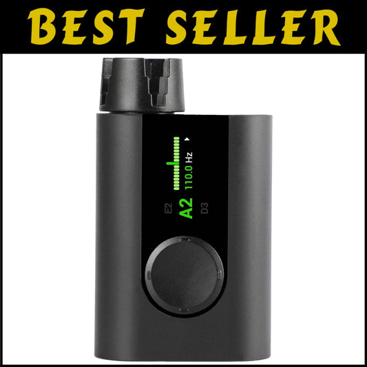 Portable Guitar Tuner & Built-In Metronome - 150+ Alternate Tunings Available