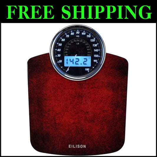 Tempered Glass 2-in-1 Weighing Scale with Step ON & Auto Calibration Technology