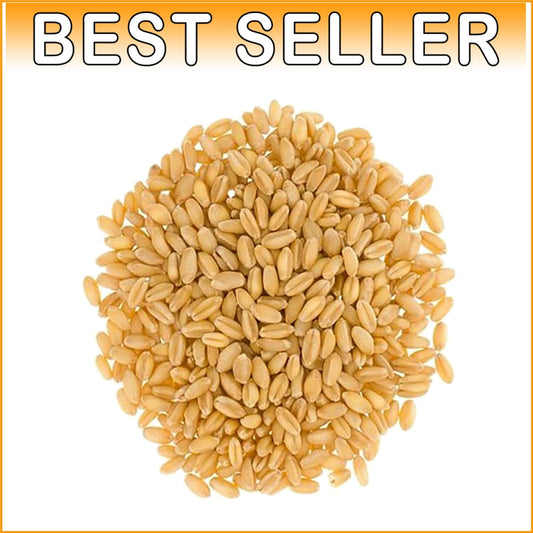18 lbs Non-GMO Hard White Wheat Berries - Kosher & Sproutable Quality Grains