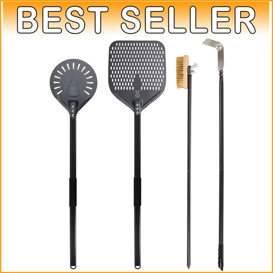 Lightweight 9-Inch Pizza Peel with 40-Inch Handle: Ideal for Commercial Use