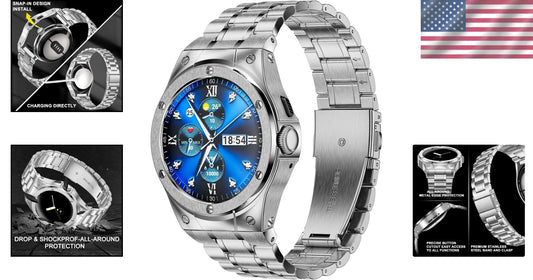 Adjustable Stainless Steel Strap for Google Pixel Watch 41mm - Comfort & Style