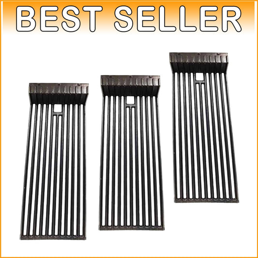BroilMaster-Compatible Cast Iron Grates - 3-Pack with Heavy-Duty Performance