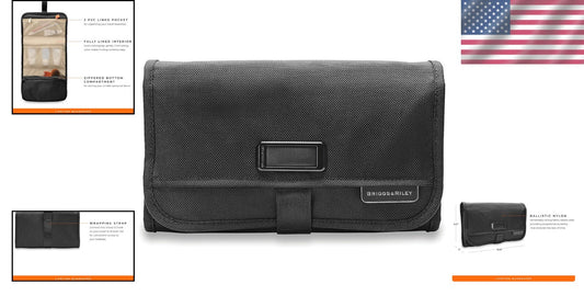 Hanging Toiletry Dopp Kit - Durable Makeup & Skincare Organizer for Travel