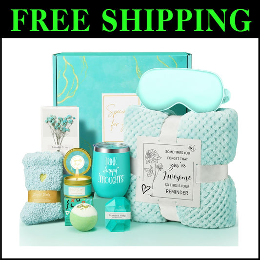 Pampering Gift Basket for Women - Ideal for Birthdays & Special Occasions