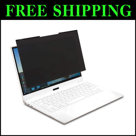 14" Laptop Privacy Screen with Magnetic Strip - Protect Against Visual Breaches