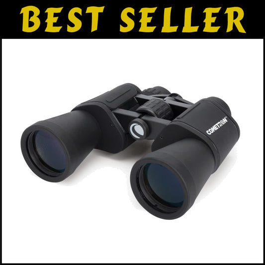 High-Performance 7x50 Binoculars with Wide Field & 50mm Objectives - Cometron