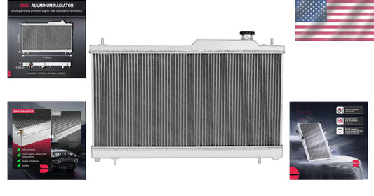 Racing Style 2ROW-40MM Aluminum Radiator for Subaru Impreza/Legacy/Outback
