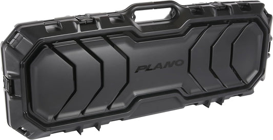 Long Gun Tactical Case - 42-Inch Black Hard Shell with Adjustable Straps