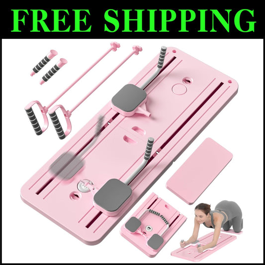 Versatile Pilates Sliding Board for Full Body Training – 5 in 1 Experience