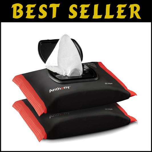 Dual-Sided Exfoliating Wipes for Smooth, Fresh Skin - Perfect for Men and Women