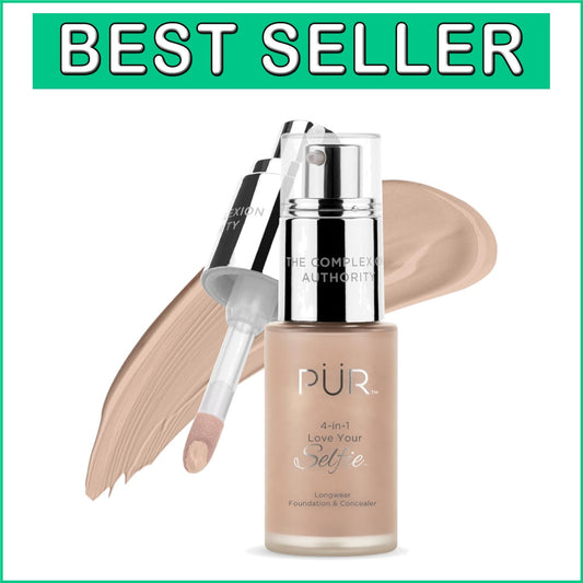 Flawless Matte Foundation & Concealer Cream - Two Application Methods Available