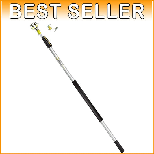 DOCA Telescoping Bulb Changer Kit for High Ceilings - Suction Cup + Cage Head