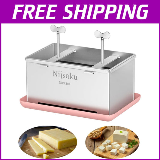 Effortless Tofu Pressing with 304 Stainless Steel - Dishwasher Safe & Easy Clean