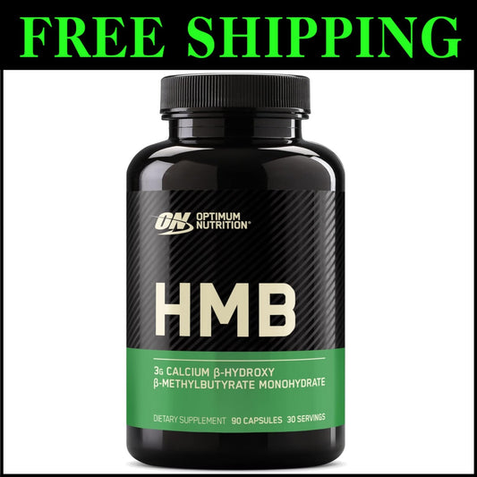 HMB 1000 Capsules - 90 Count, Supports Muscle Growth & Energy Management