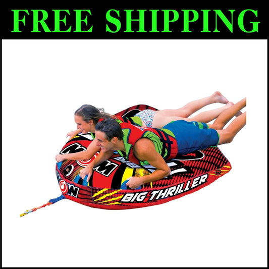 Efficiently Designed Thriller Towable Tube with Quick Inflation & Secure Handles