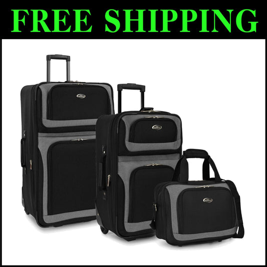 Durable and Expandable New Yorker Travel Luggage Set - Perfect for All Journeys