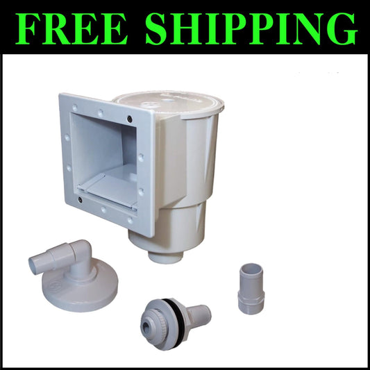 Custom Fit Dyna-Skim Pool Skimmer with Removable Weir for Easy Maintenance