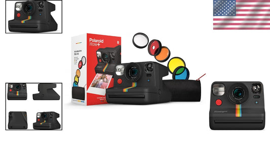 Full-Featured NOW+ Instant Film Camera - Bluetooth Connectivity & Bonus Filters