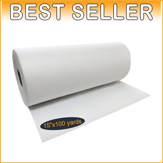 15" x 100 Yard No Show Invisible Mesh Embroidery Stabilizer Roll - Light Weight