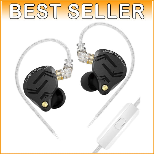 ZS12 PRO X Audiophile-Grade In Ear Monitors with Touch Control & Sound Isolation