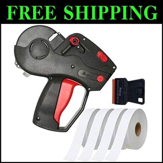Customizable Pricing Gun Starter Kit with 10,000 Labels - Durable & Easy to Use