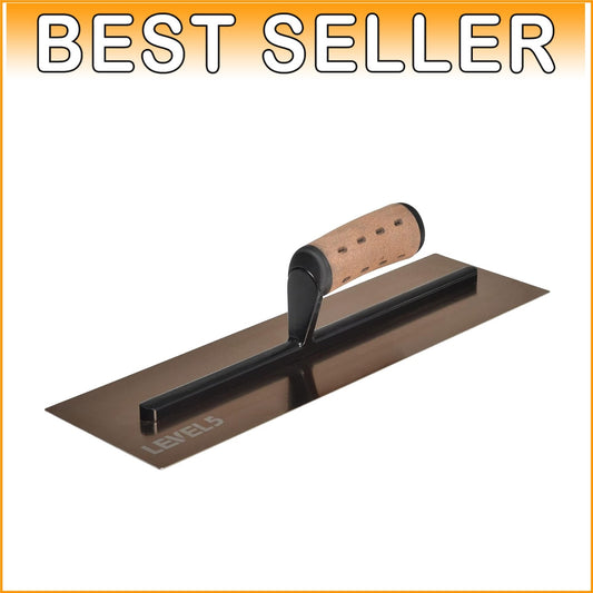 Durable 16" Flat Trowel with Impact-Resistant Handle for Perfect Wall Finishes